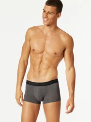 uncover by SCHIESSER Slip Diverse Slips, Boxershorts, Pants (3-St) Dunkelgrau/Grau
