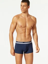 uncover by SCHIESSER Slip Diverse Slips, Boxershorts, Pants (3-St) Dunkelblau/Blau
