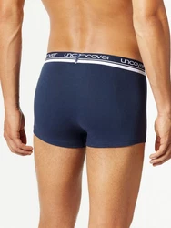 uncover by SCHIESSER Slip Diverse Slips, Boxershorts, Pants (3-St) Dunkelblau/Blau