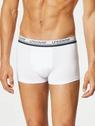 uncover by SCHIESSER Slip Diverse Slips, Boxershorts, Pants (3-St) Weiß/Rot/Dunkelblau/Grau