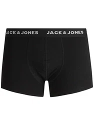 Jack & Jones Unterhemd Sense Trunks 3-Pack 3612 dunkelgrün/orange/rot/schwarz/weiß