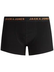 Jack & Jones Unterhemd Sense Trunks 3-Pack 3612 dunkelgrün/orange/rot/schwarz/weiß