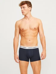 Jack & Jones Unterhemd Sense Trunks 3-Pack 3612 navy/graphit/hellgrau/schwarz