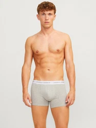 Jack & Jones Unterhemd Sense Trunks 3-Pack 3612 navy/graphit/hellgrau/schwarz