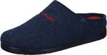 Fly Flot Pantoletten Hausschuh Dunkelblau/Blau/Hellblau