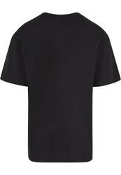 URBAN CLASSICS T-Shirt Urban Classics Herren Waffle Tee Schwarz/Dunkelgrau