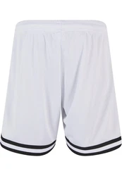 URBAN CLASSICS Herren Basketball Shorts Weiß/Grau/Hellgrau/Dunkelblau/Creme