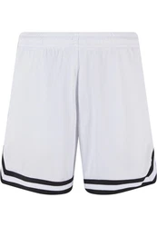 URBAN CLASSICS Herren Basketball Shorts Weiß/Grau/Hellgrau/Dunkelblau/Creme
