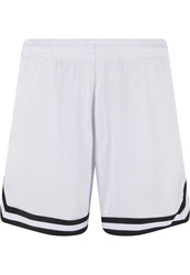 URBAN CLASSICS Herren Basketball Shorts Weiß/Grau/Hellgrau/Dunkelblau/Creme