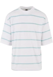 T-Shirt Herren Oversized Sleeve Modern Stripe Tee (1-tlg)
