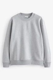 Sweatshirt Jerseysweatshirt mit hohem Baumwollanteil (1-tlg)