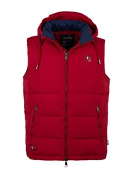 Schietwetter Steppweste Herren Rot/Dunkelrot/Bordeaux