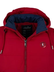 Schietwetter Steppweste Herren Rot/Dunkelrot/Bordeaux