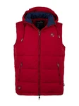 Schietwetter Steppweste Herren Rot/Dunkelrot/Bordeaux
