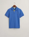 Gant Poloshirt REGULAR CONTRAST PIQUE Blau