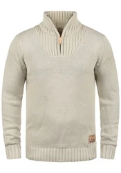 Solid Troyer SDPetro Strickpulli Khaki/Beige
