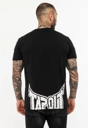 TAPOUT T-Shirt CRASHED Schwarz/Lila/Grau