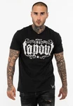TAPOUT T-Shirt CRASHED Schwarz/Lila/Grau
