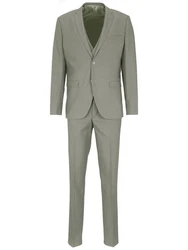 SteffenKlein Anzug Slim-Fit Grün/Hellgrün/Khaki/Dunkelgrün