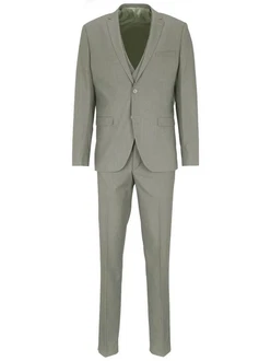 SteffenKlein Anzug Slim-Fit Grün/Hellgrün/Khaki/Dunkelgrün
