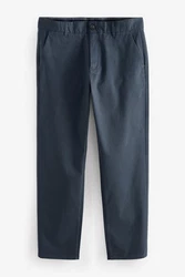 Next Chinohose Straight Fit Dunkelblau/Blau/Grau
