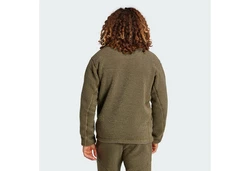 adidas TERREX XPLORIC HIGH PILE FLEECE Dunkelgrün/Khaki/Grün