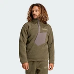 adidas TERREX XPLORIC HIGH PILE FLEECE Dunkelgrün/Khaki/Grün