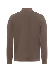 Marc O'Polo Poloshirt Grau/Braun/Khaki