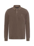 Marc O'Polo Poloshirt Grau/Braun/Khaki
