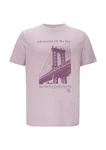 s.Oliver T-Shirt Kurzarmshirt Rosa/Lila