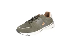camel active Sneaker Bryce Dunkelgrün/Khaki