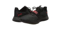 Persist XT Knit BLACK-HIGH RISK RED Sneaker