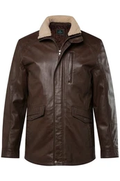 Lederjacke Lederjacke Leder Teddykragen bis 80/82