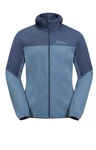 Jack Wolfskin Softshelljacke Herren Jacke FELDBERG HOODIE Grau/Hellblau/Blau/Dunkelblau