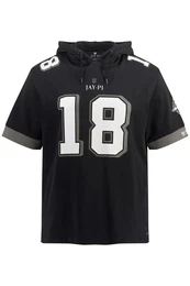 Sweatshirt Hoodie American Football Halbarm Kapuze