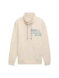 Sweatshirt Sweatshirt mit Textprint