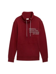 Sweatshirt Sweatshirt mit Textprint