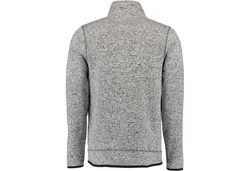 German Wear Strickfleecejacke OP7 Grau/Hellgrau