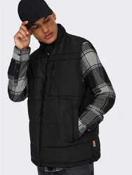 ONLY & SONS Steppweste ONSJAKE QUILTED VEST OTW Schwarz