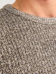 Jack & Jones Rundhalspullover JJELEWIS KNIT CREW NECK SN 