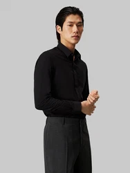 Calvin Klein Langarmhemd POPLIN HP EXTRA SLIM SHIRT Schwarz