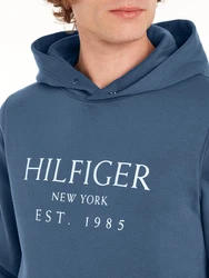 TOMMY HILFIGER Sweatshirt blau/weiß