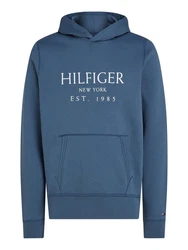 TOMMY HILFIGER Sweatshirt blau/weiß