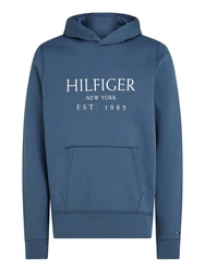 TOMMY HILFIGER Sweatshirt blau/weiß