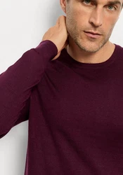 OLYMP Rundhalspullover Strick Casual 