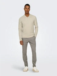 Only & Sons Hose 'ONSMark' Grau/Hellgrau/Khaki/Beige
