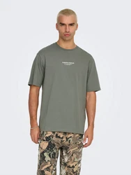 Only & Sons Rundhalsshirt ONSCURATED Dunkelgrün