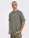 Only & Sons Rundhalsshirt ONSCURATED Dunkelgrün