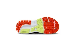 Brooks Ghost 16 GTX Herren Laufschuh Schwarz/Mandarinrot/Grün