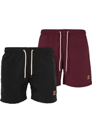 Badeshorts Herren Block Swim Shorts 2-Pack
